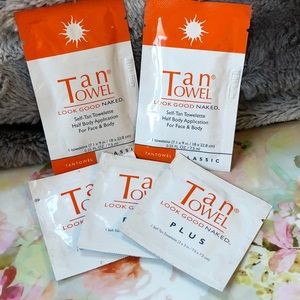 Tan towel set